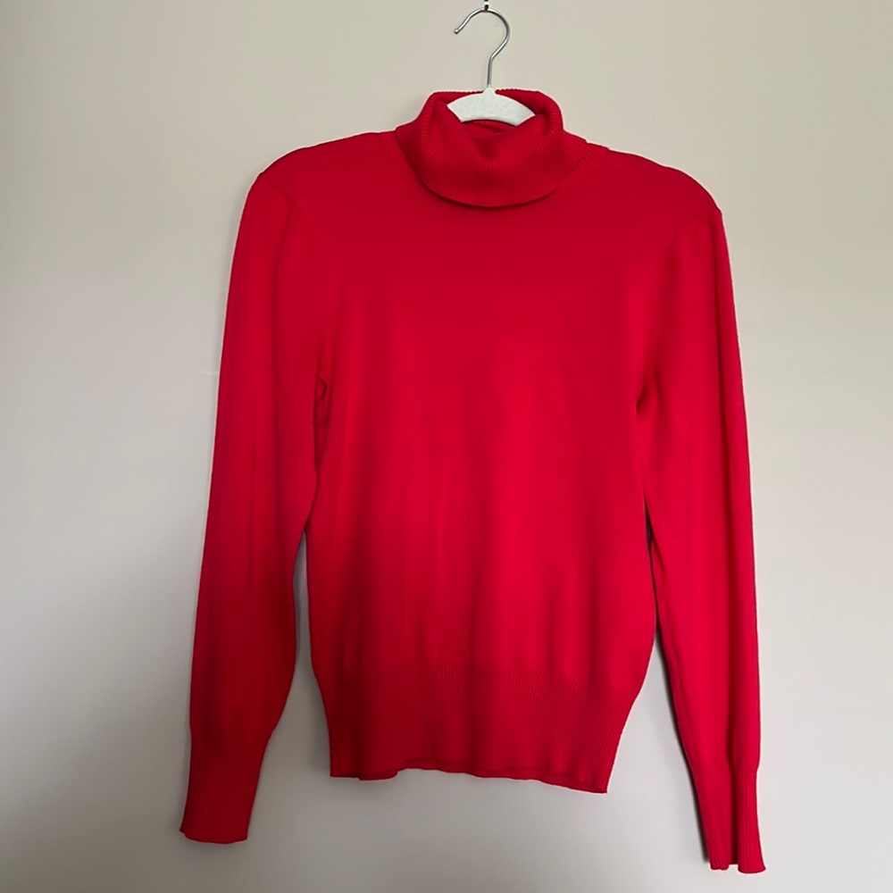 Red sweater
